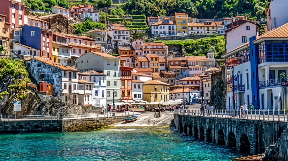 Cudillero fishing village, Asturias